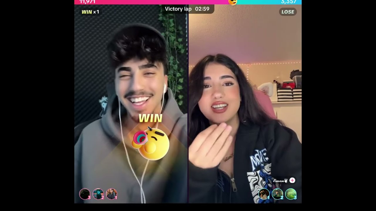 الآن مع إيمان يسألها عن الموعد والمخططات لليوم والسعرات يما على الغيرة بارت 3 لايف 2/20