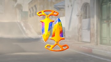 CS2 Updated SHADOW DAGGERS MARBLE FADE Knife - CS2 UPDATED KNIFE