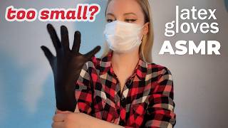 ASMR - XS Size Nitrile Gloves (part 1) | Glove Sounds, Hand Movements, Face Touching [No Talking] screenshot 2
