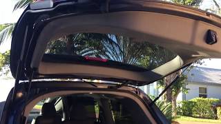 honda odyssey license plate trim