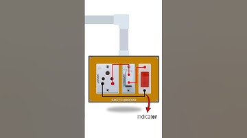 How to connect Indicator in Switch Board ✅ #shorts #youtubeshorts