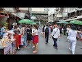 [4K] Patpong Street Food Market in Silom Road, Bangkok 2020