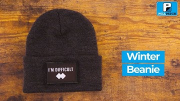 Pull Patch - Beanie Cap With Interchangeable Patches by Flexfit
