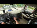 Pov truck driving daf xf 480 5   my unload in germany 