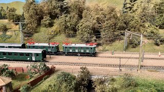 Riesige & Beindruckende Modelleisenbahn Anlage Spur H0 - Modellbahn Anlage des MEC Bregenz