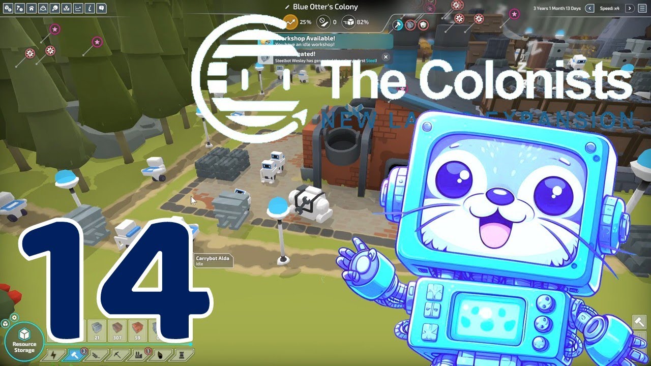 Steelworks | The Colonists New Lands | Tunnel Vision, Level 2, Ep. 14