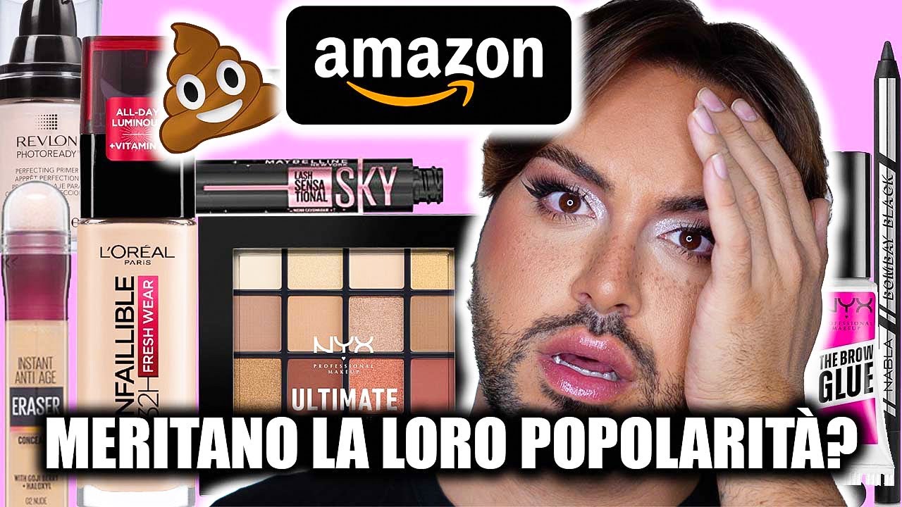 MI TRUCCO CON I BEST SELLERS DI AMAZON BEAUTY ⭐️⭐️⭐️⭐️⭐️