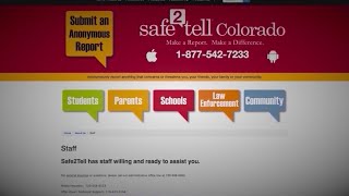 Over 25K reports made to Colorado's Safe2Tell program so far this school year