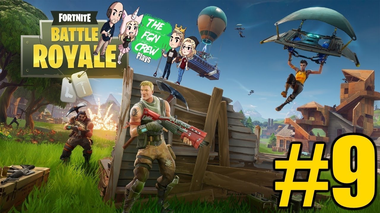 pvp соль The FGN Crew Plays: Fornite Battle Royale #9 - Getting Tilted