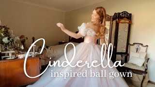 How to Wear Cinderella Inspired Ball Gown