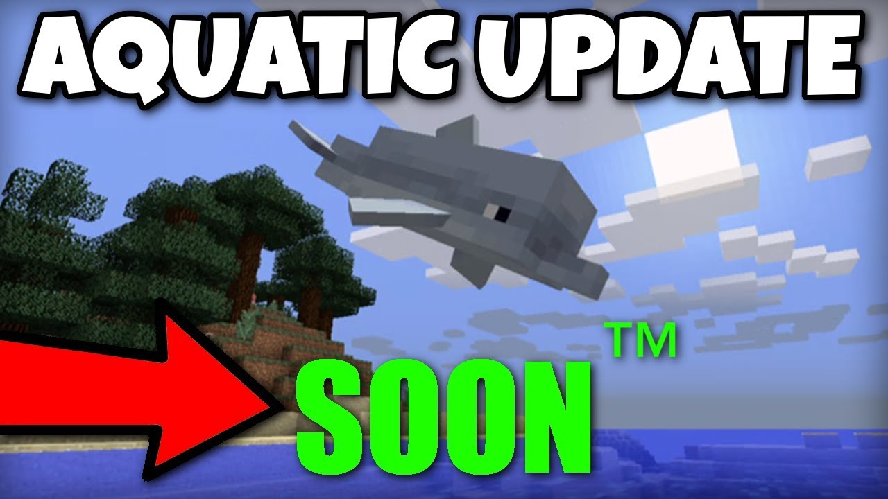 Minecraft - AQUATIC UPDATE SOON ! JAVA / Console / MCPE / Xbox ...
