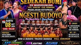 Download lagu LIVE MALAM SW  #NGESTI BUDOYO  #DS WARUGUNUNG PANCUR  :ADEKE MOJPHIT/ REBUTAN GENDRO TUNGGUL WULUNG