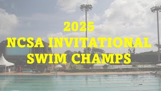 Revista De Natación 1400 Invitacionales Ncsa 2025 100 Metros Braza Estilo Libre, Niñas De 8 Añ...