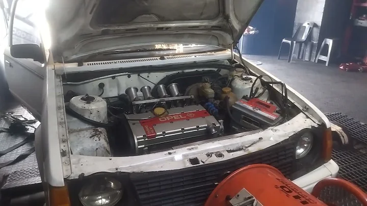 our opel kaddet 20xe throttles conversion in for a sustech ecu fit supply and tuning from R8800