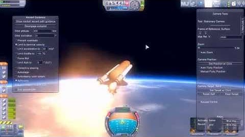 KSP Space Shuttle Launch with RSS+RO+RVE