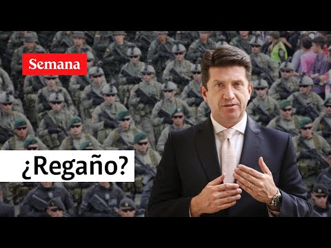 ¿Regaño de Mindefensa a comandantes de unidades militares? | Semana Noticias