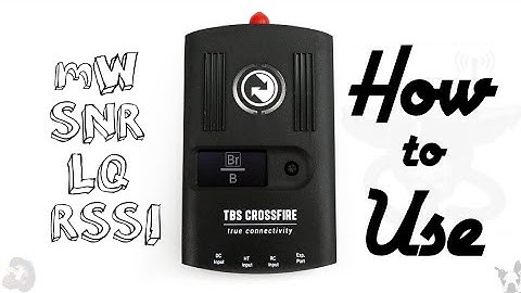 TBS Crossfire | How to Use It’s Data