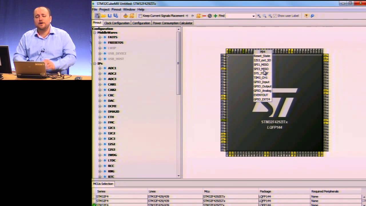 ST Microelectronics STM32F4 šeimos mikrovaldikliai - YouTube