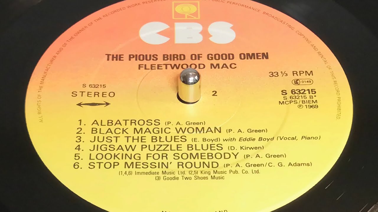 Fleetwood Mac - Albatross (1978 Vinyl LP) - YouTube