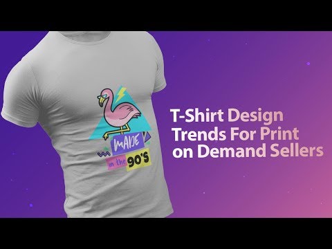 T-Shirt Design Trends For Print on Demand Sellers