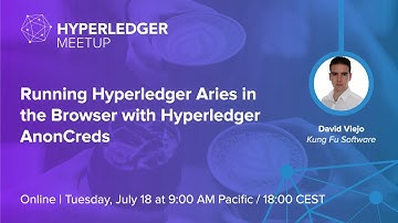 Running Hyperledger Aries in the Browser with Hyperledger AnonCreds