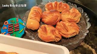 蒜蓉面包&红豆面包Garlic Bread & Red Bean Bread蒜蓉面包的做法