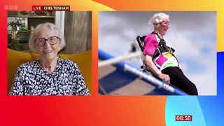 97 Year Old Betty Bromage Holds The Record For The Oldest Wingwalker And Plans Doing It Again At 100