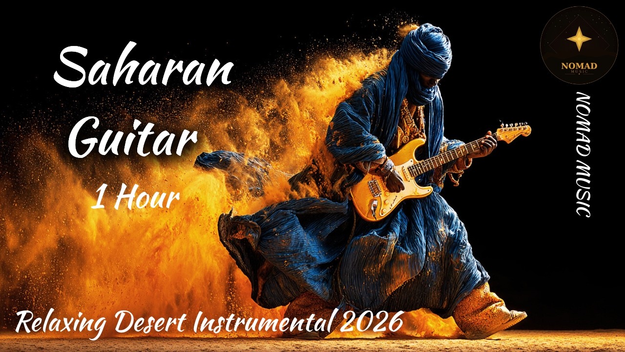 Saharan Guitar - Psychedelic Desert Music Mix | 1 Hour Relaxing Desert Instrumental 2026