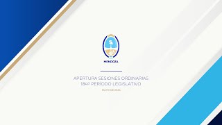 APERTURA SESIONES ORDINARIAS . 184° PERÍODO LEGISLATIVO