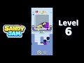 Sandy Jam Level 6 Walkthrough | Sandy Puzzle Gameplay 🏖️ | Go Answer