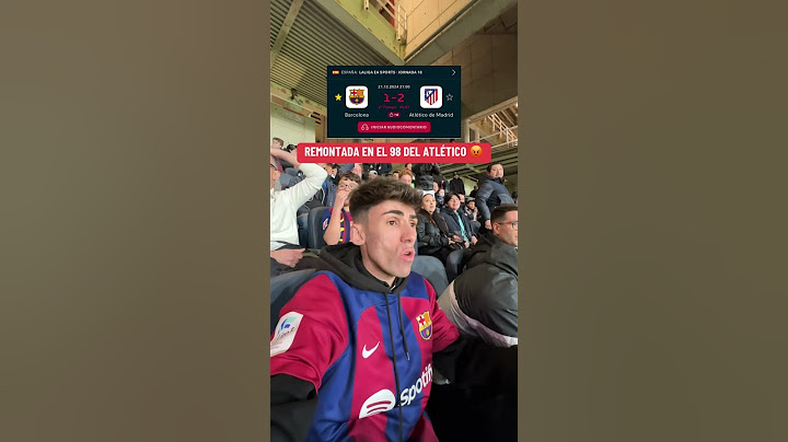 REMONTADA DEL ATLETICO EN EL 98’