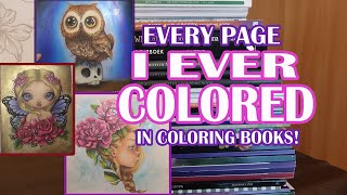 All completed coloring book pages ever done screenshot 5