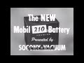 " THE NEW MOBIL 210 PREMIER BATTERY "  1952 SOCONY CAR BATTERY PROMO FILM  ELECTRIC SYSTEM  10174