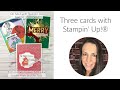 Stamping with Jennifer: Three cards and a SALE!