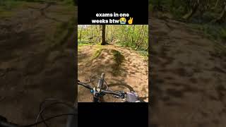 sub if MTB is better than exams #mtb #relatable