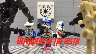 A group of clones from the 195th battalion find themselves under
attack by droids as result count dooku’s next evil plan. this
animation features lot ...