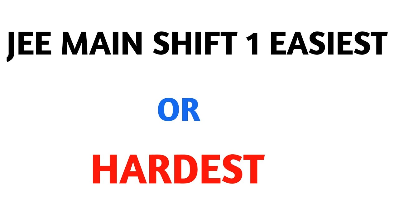 Jee mains 26th august shift 1 overview of difficulty level 🧐🧐