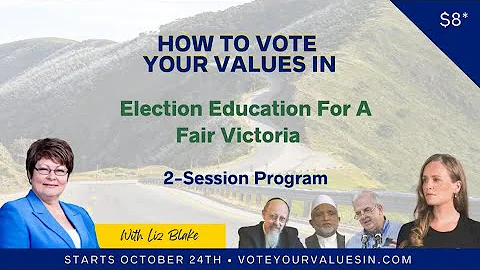 "VOTE YOUR VALUES IN" - DAY 1 Election Education F...
