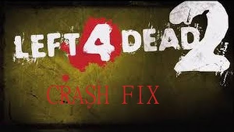 left 4 dead 2 crash fix - black screen for windows 7/8/10