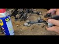 XTM X-Factor restoration pt. 2 disassembly cleanup and repair Nitro engine monster truck