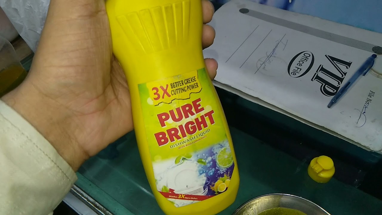 Practically liquid dish wash banane ka tarika Liquid Dish Wash Making