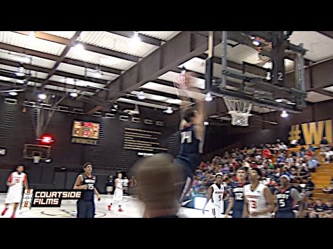 Stephen Zimmerman Catches a NASTY opp from De'Aaron Fox @ Nike Global