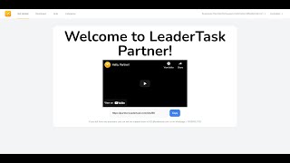 Welcome to LeaderTask Partner!