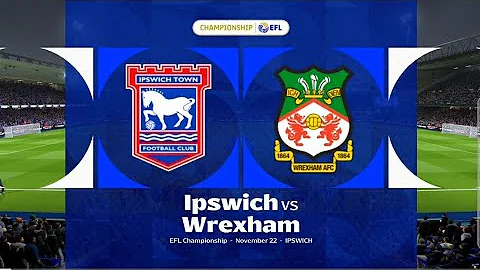 Ipswich Town vs Wrexham - EFL Championship 2025 Full Match Highlights | FC 26 PS5™