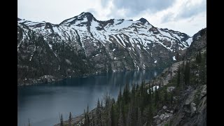 Backpacking Montana's Rocky Mountains: The Mission Mountains and Turquoise Lake.