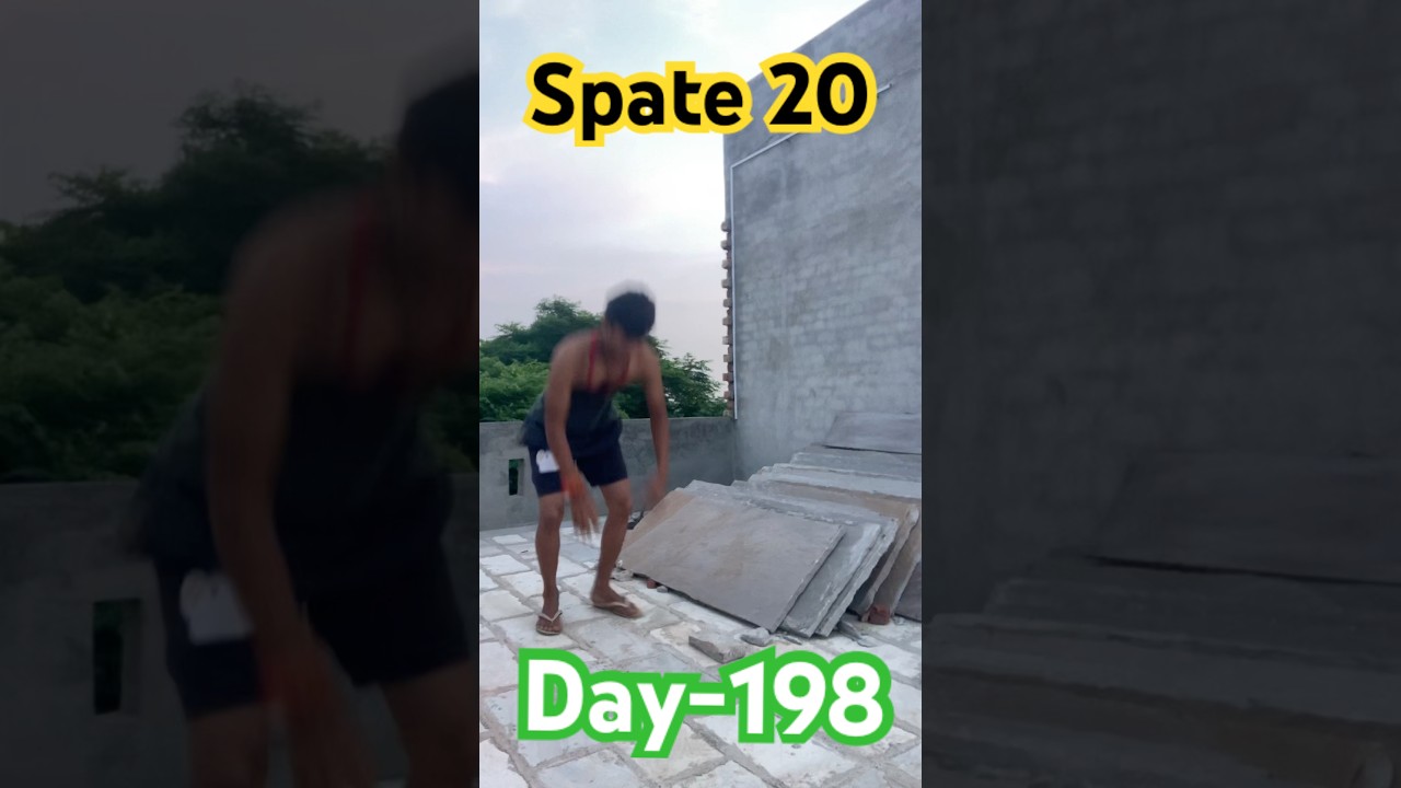 Day-198 5 lakh spate and 5 lakh push-up challenge part-1 