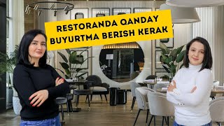 Restoranda rus tilida qanday buyurtma berish kerak?