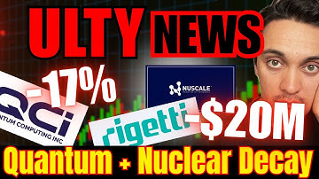 ULTY Daily Update: More Quantum and Nuclear Decay. Is YieldMax in Trouble?