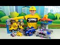 Щенячий Патруль игрушки - Крепыш и его РАБОЧАЯ МАШИНА. Paw Patrol Ultimate Rescue Construction Truck