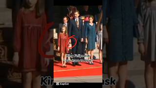 Royal protocol #princessleonor#leonor#shorts#viral#trending#infanrasofia